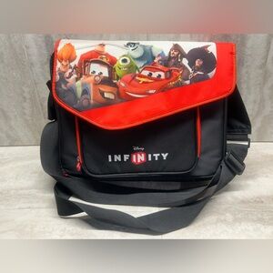 Disney Infinity Travel Carrying Case Storage Bag With Roll Out Playing Mat